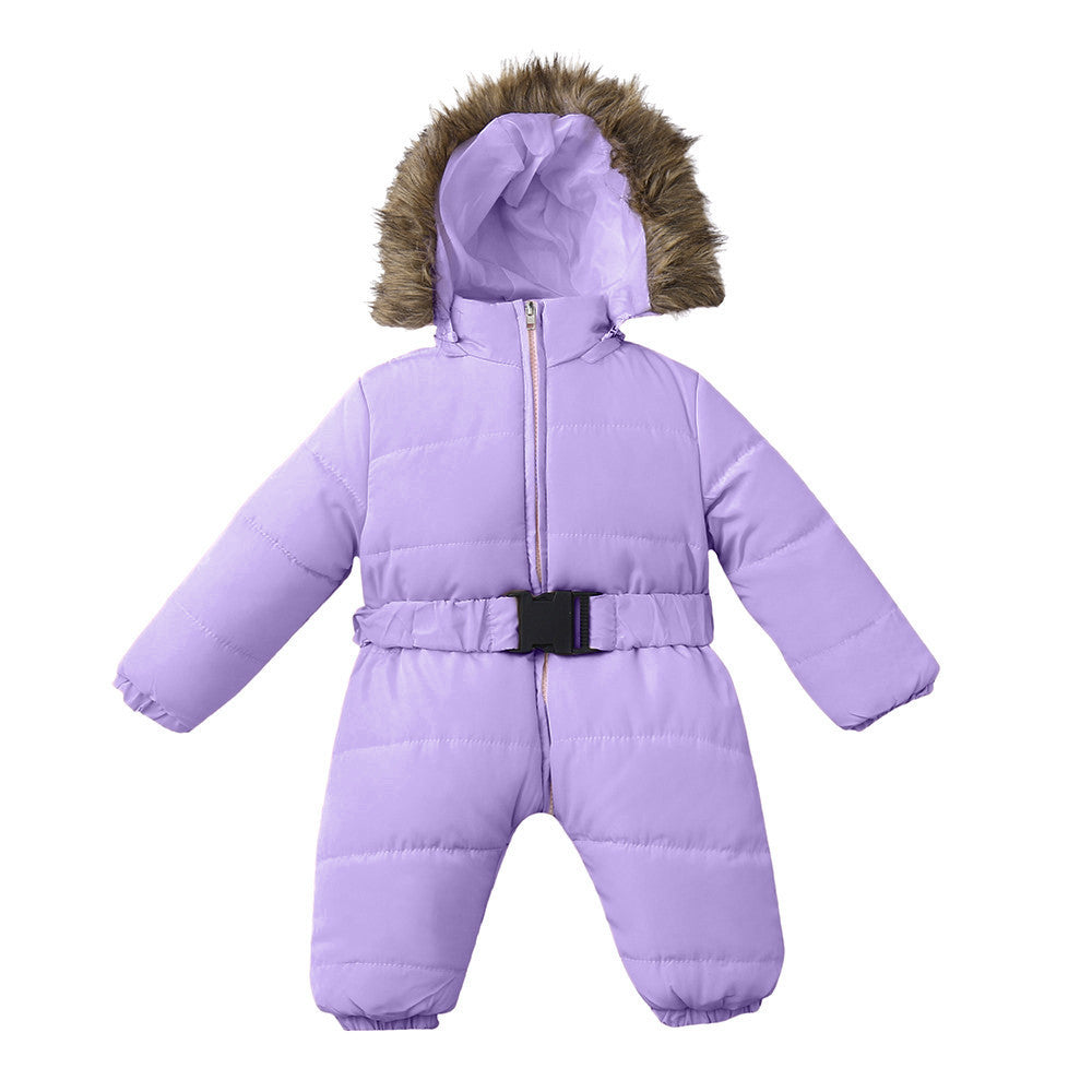 Baby Furry Snowsuit