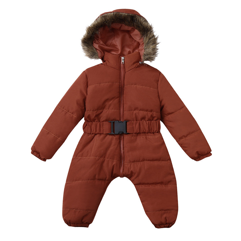 Baby Furry Snowsuit