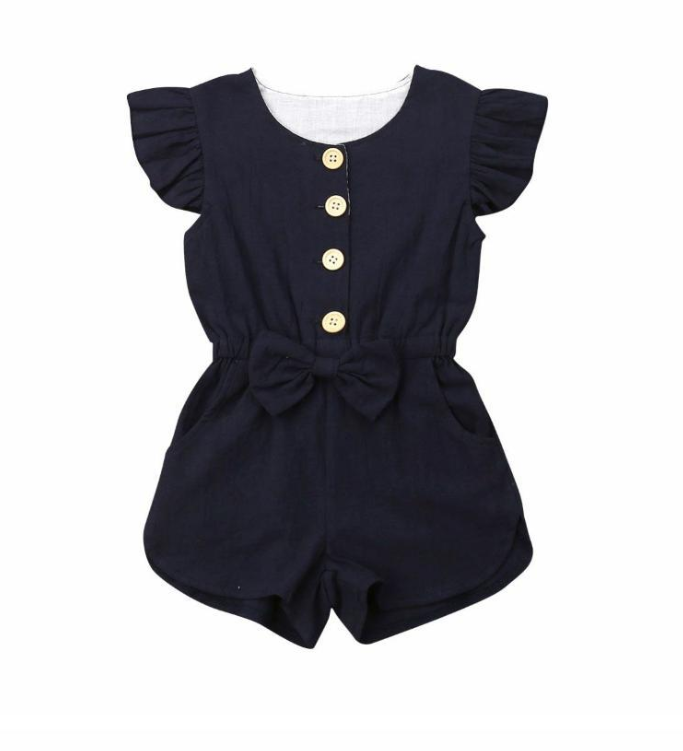 Girls Clothes Summer Ruffles Sleeve