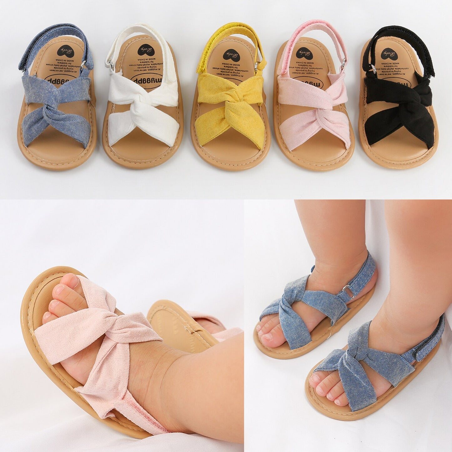Newborn Baby Girls Summer Shoes