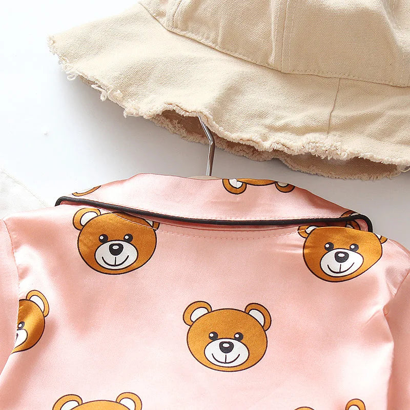 Teddy Bear Boys and Girls Pijama