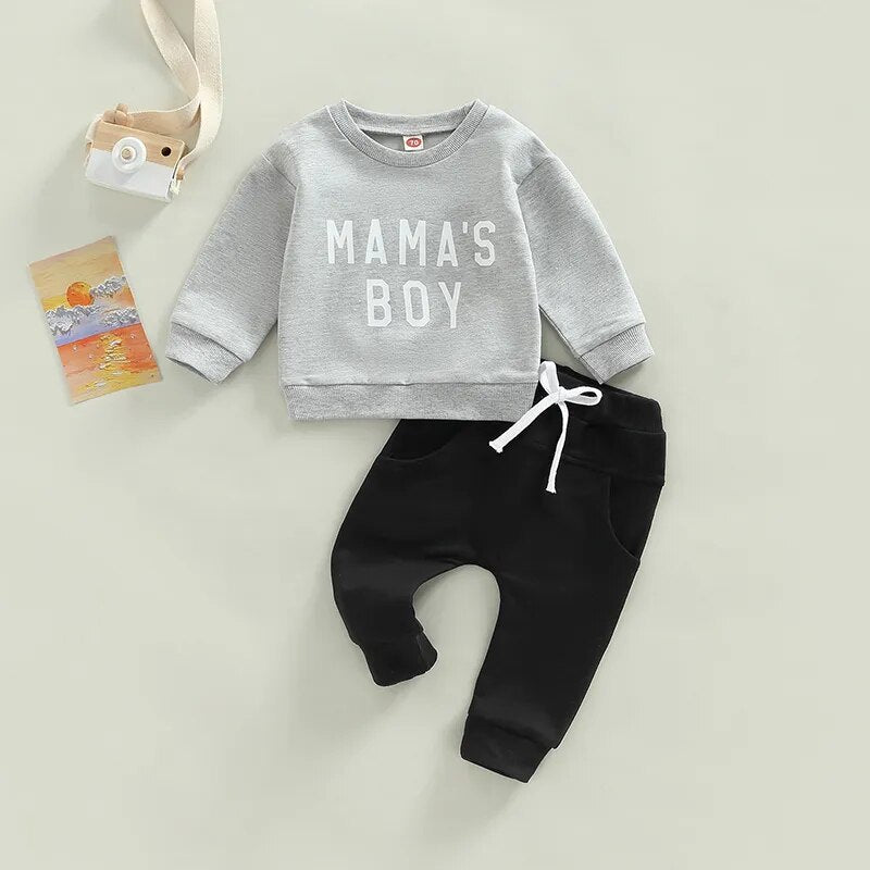 Mama's Baby Boy 2 pieces set