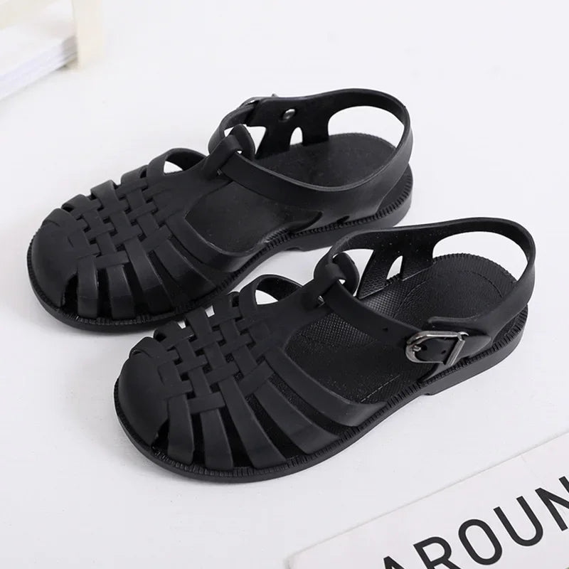 Gladiator Sandals Non-slip Jelly Shoes