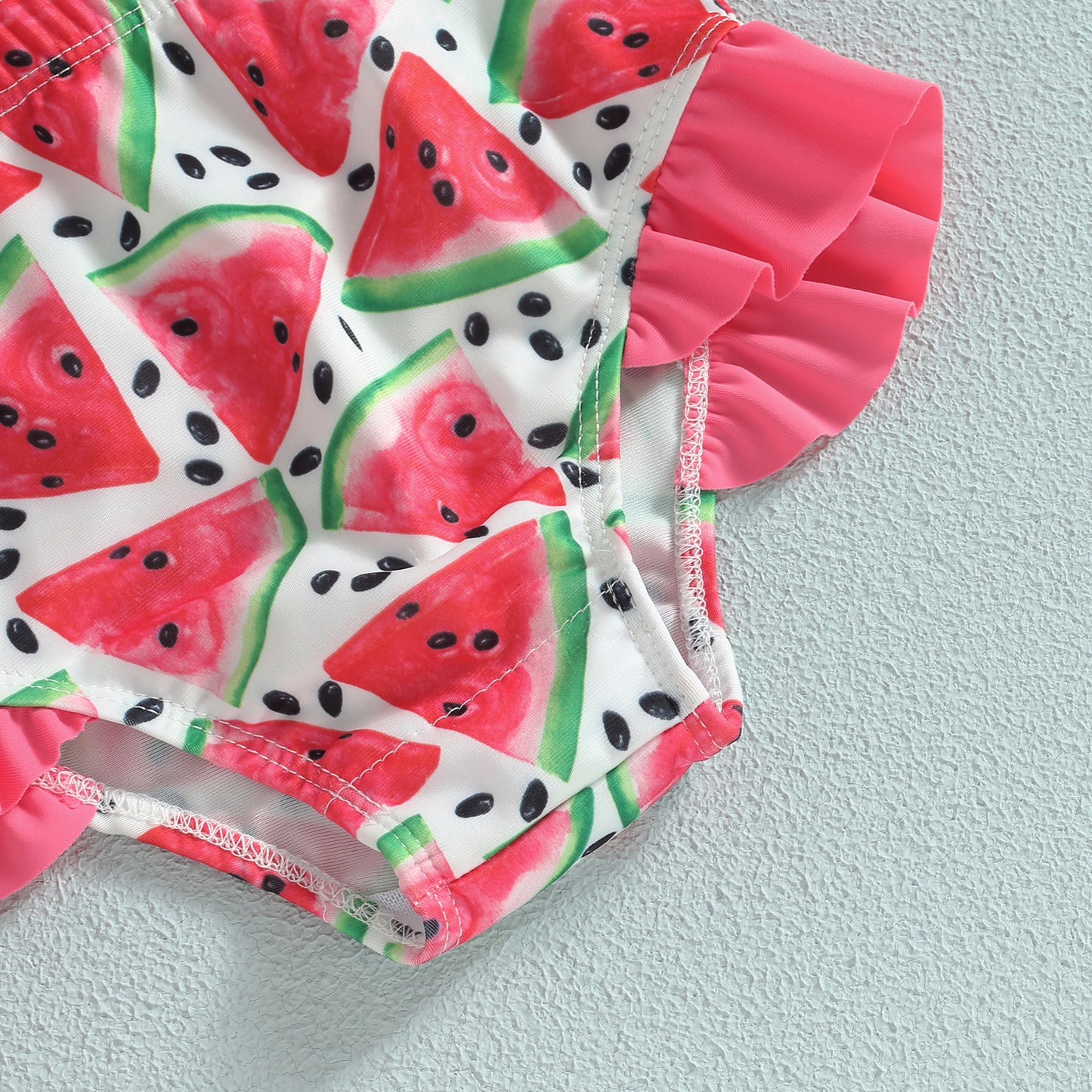 Sweet Baby 3-Piece Bikini | Girls Halter Swimsuit with Matching Hat