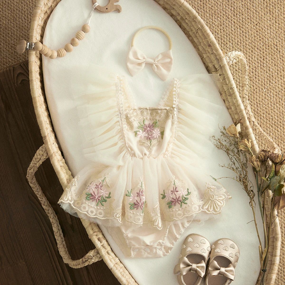 Newborn Princess Tulle Jumpsuit