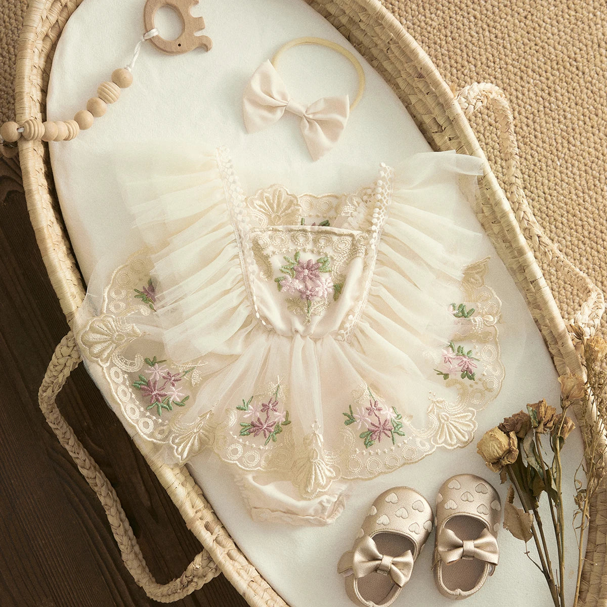 Newborn Princess Tulle Jumpsuit