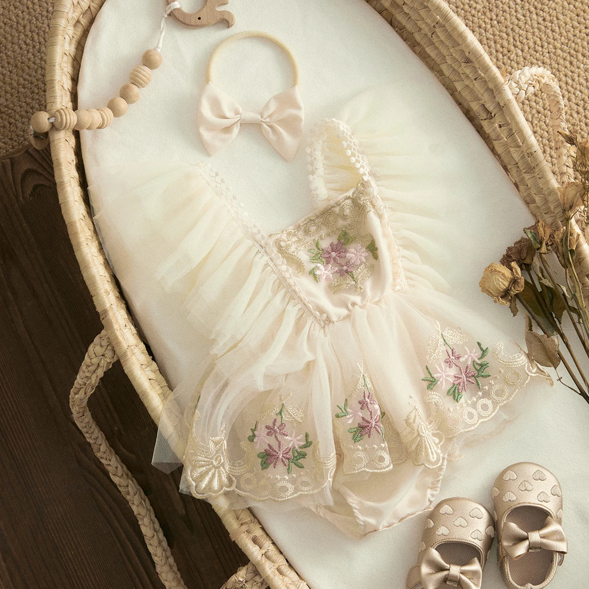 Newborn Princess Tulle Jumpsuit