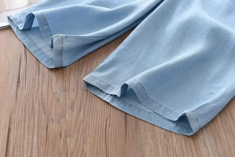 Wide Leg Thin Summer Pants