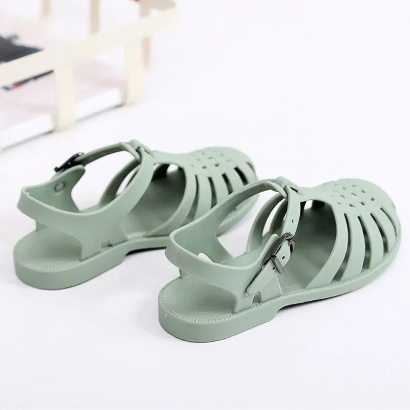 Gladiator Sandals Non-slip Jelly Shoes