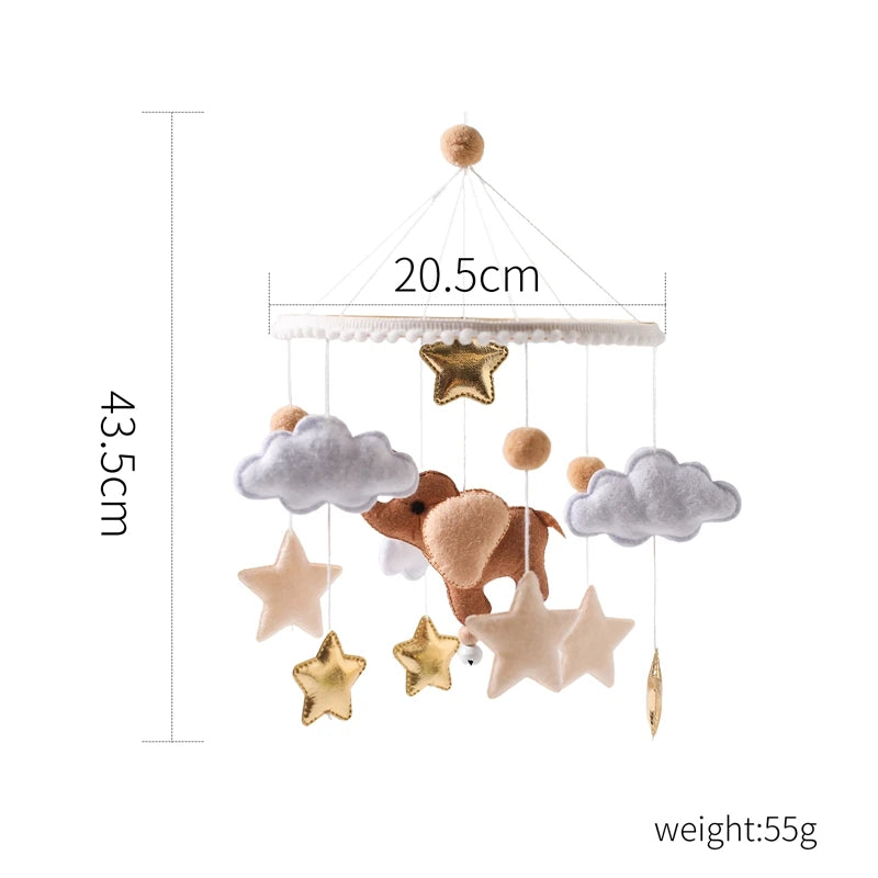Baby Elephant Crib Mobile