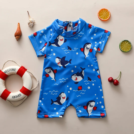 Baby Boys Shark Swimsuit