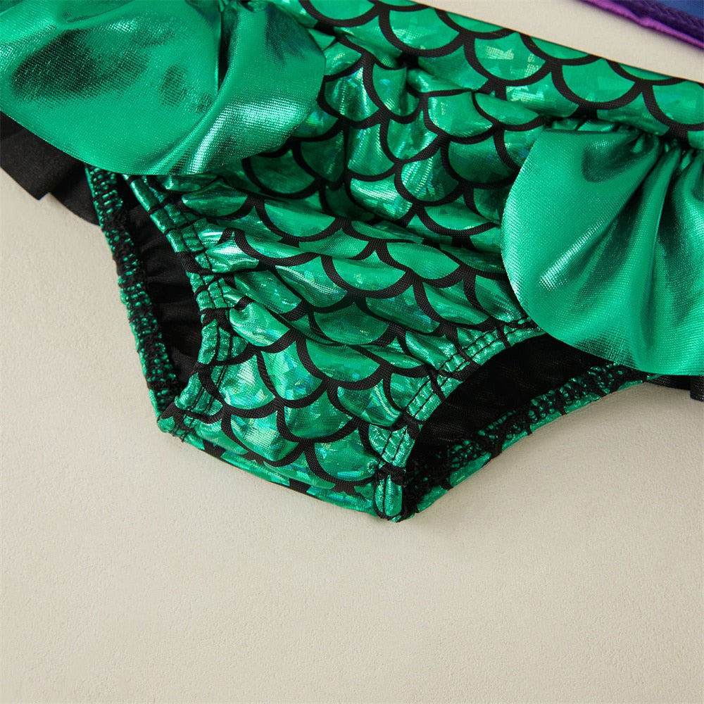 Little Mermaid Bikinis Set