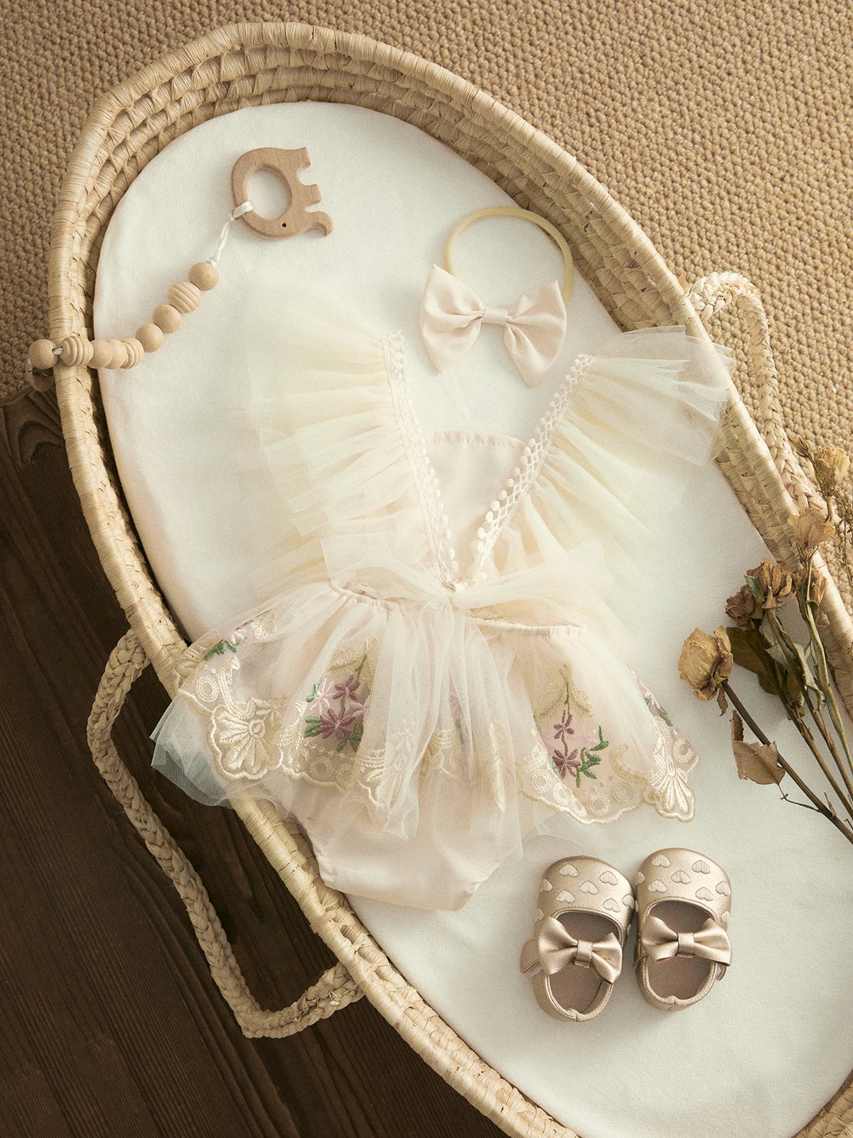 Newborn Princess Tulle Jumpsuit