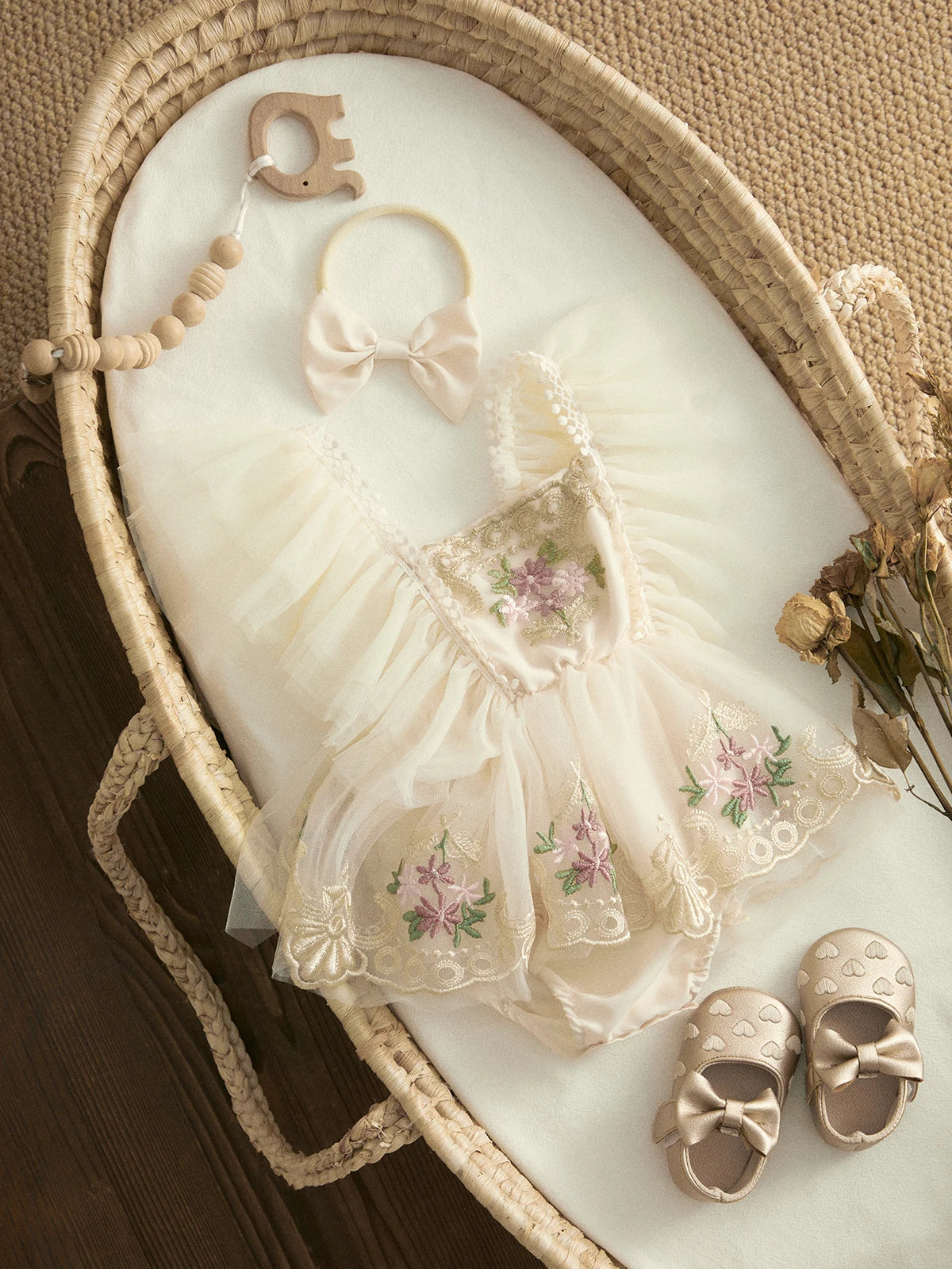 Newborn Princess Tulle Jumpsuit