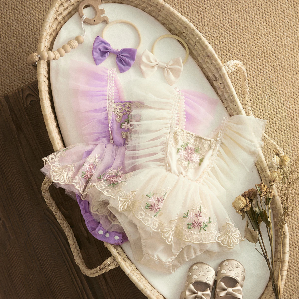 Newborn Princess Tulle Jumpsuit