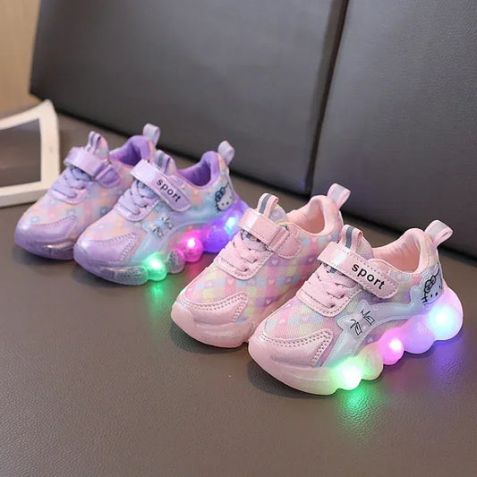 Hello Kitty Anti-Slip LED Light Sneakers