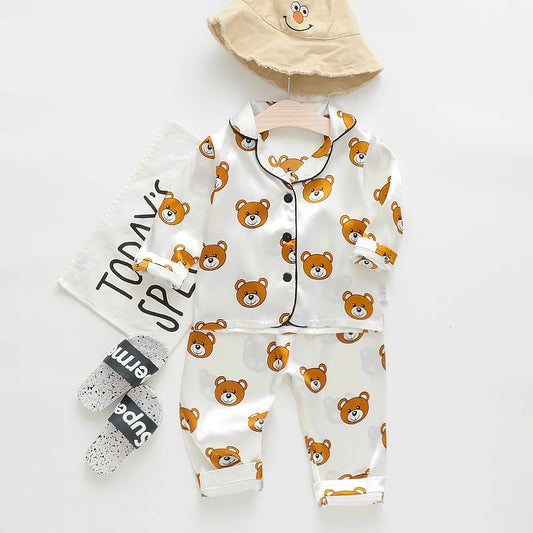 Teddy Bear Boys and Girls Pijama