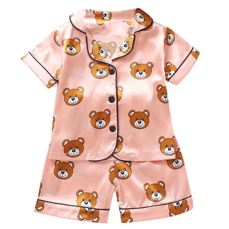 Teddy Bear Boys and Girls Pijama