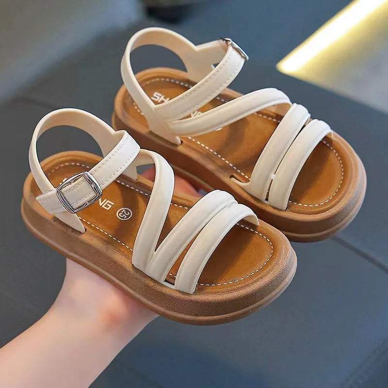 Open Toe Breathable Lightweight Sandals for Girls