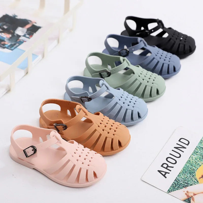 Gladiator Sandals Non-slip Jelly Shoes
