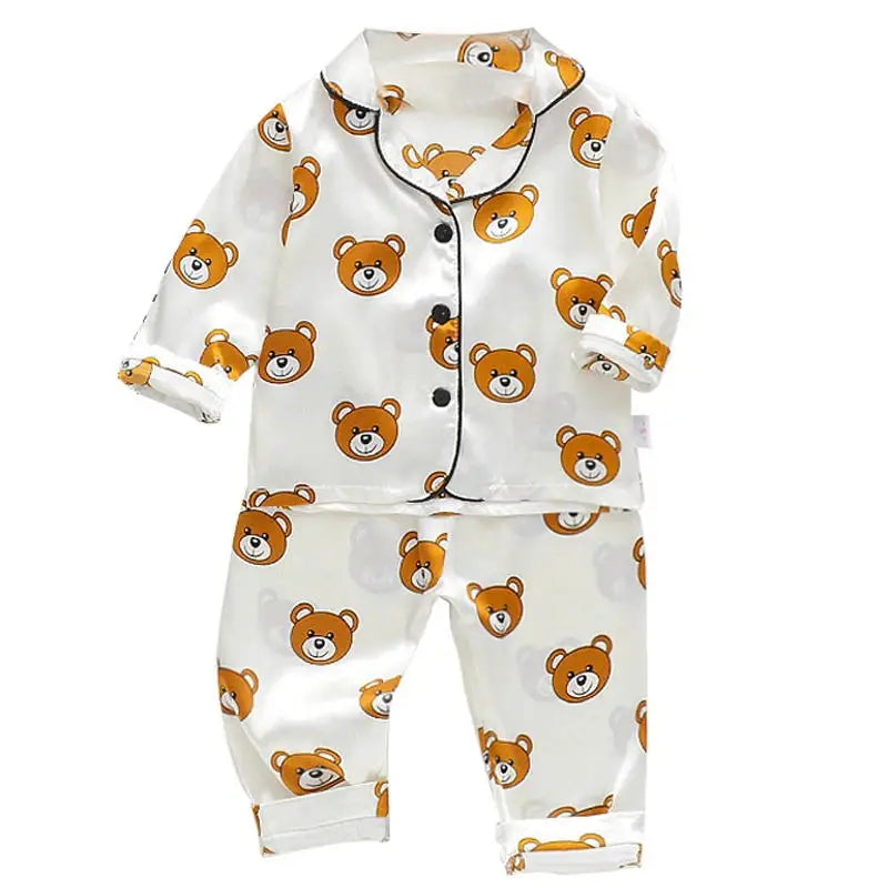 Teddy Bear Boys and Girls Pijama