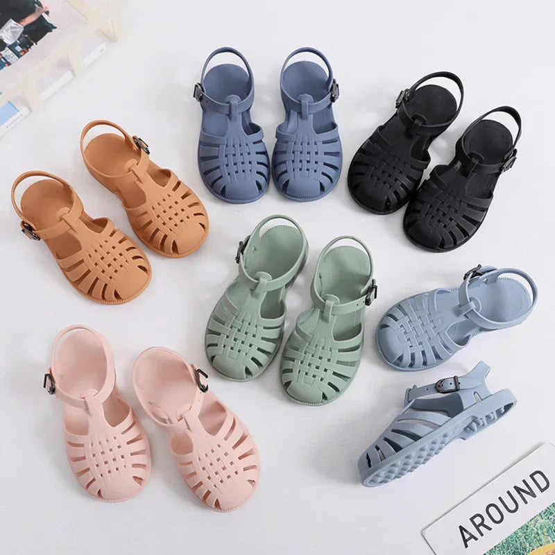 Gladiator Sandals Non-slip Jelly Shoes