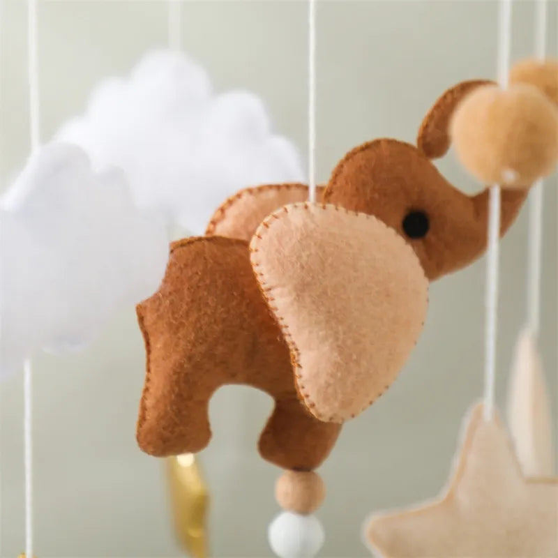 Baby Elephant Crib Mobile