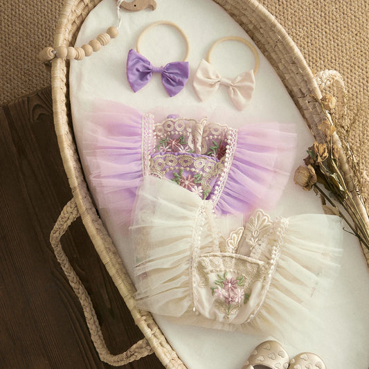 Newborn Princess Tulle Jumpsuit
