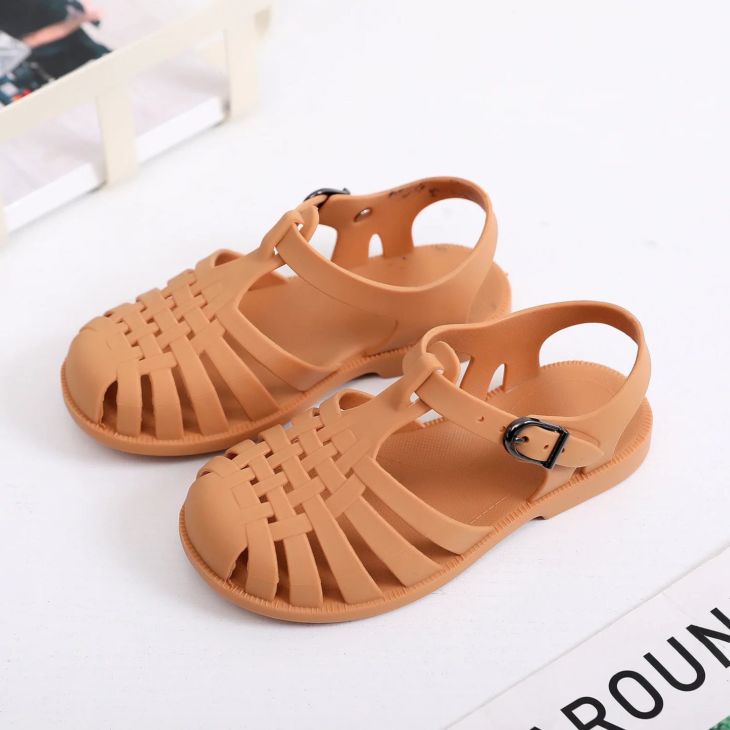 Gladiator Sandals Non-slip Jelly Shoes