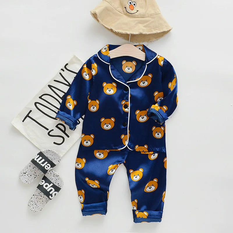 Teddy Bear Boys and Girls Pijama