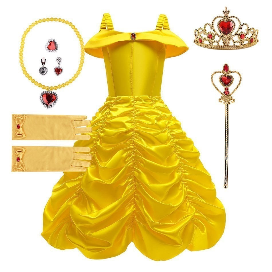 Halloween "Beauty and the Beast" Princess Dress 