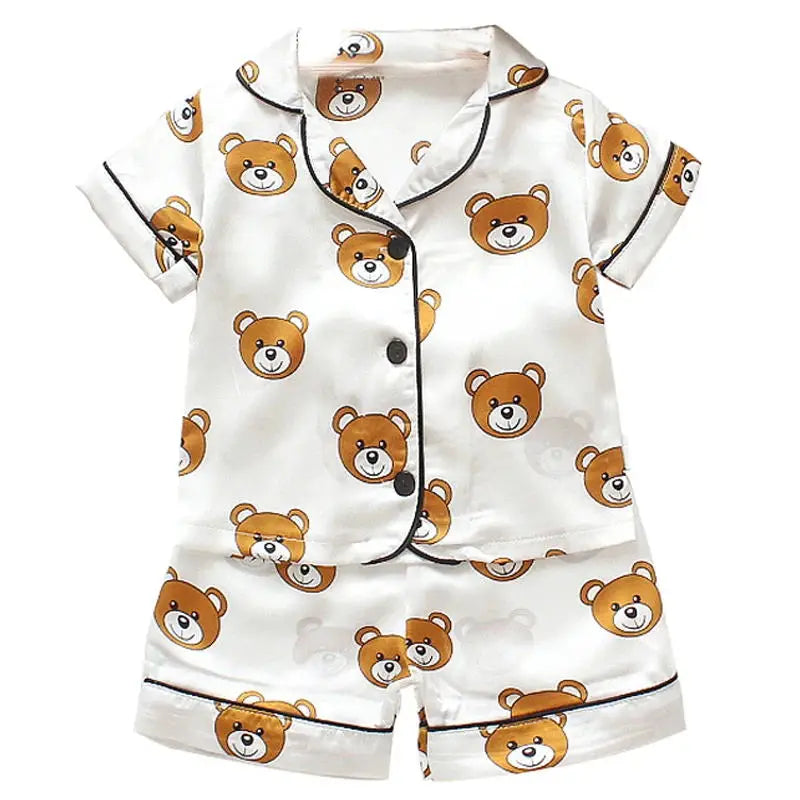 Teddy Bear Boys and Girls Pijama