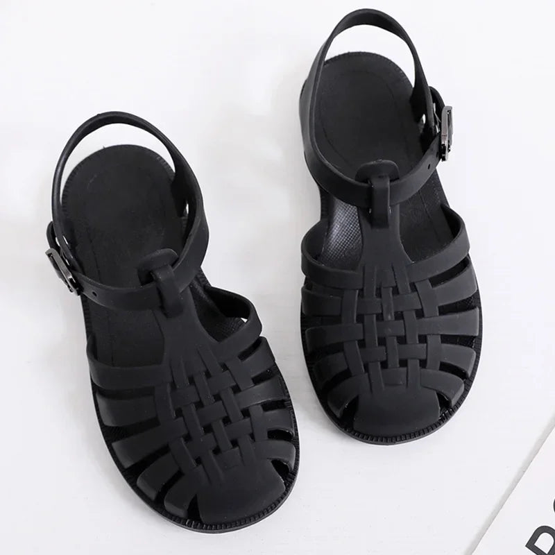 Gladiator Sandals Non-slip Jelly Shoes
