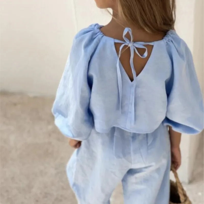 Linen Cotton Set Shirt and Pants