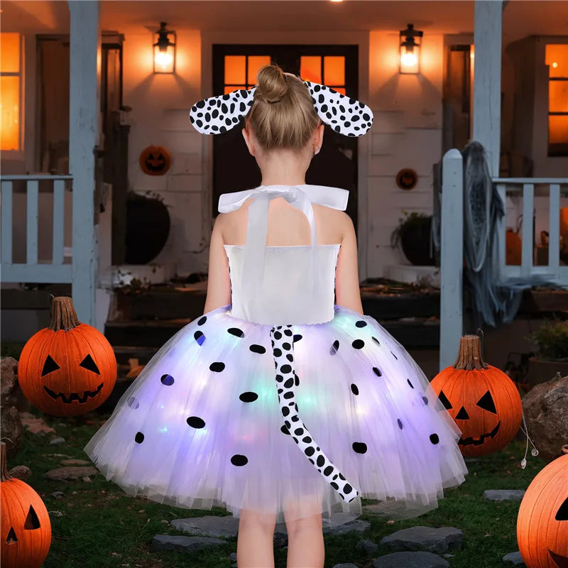 Halloween LED Light Up Dress Costume