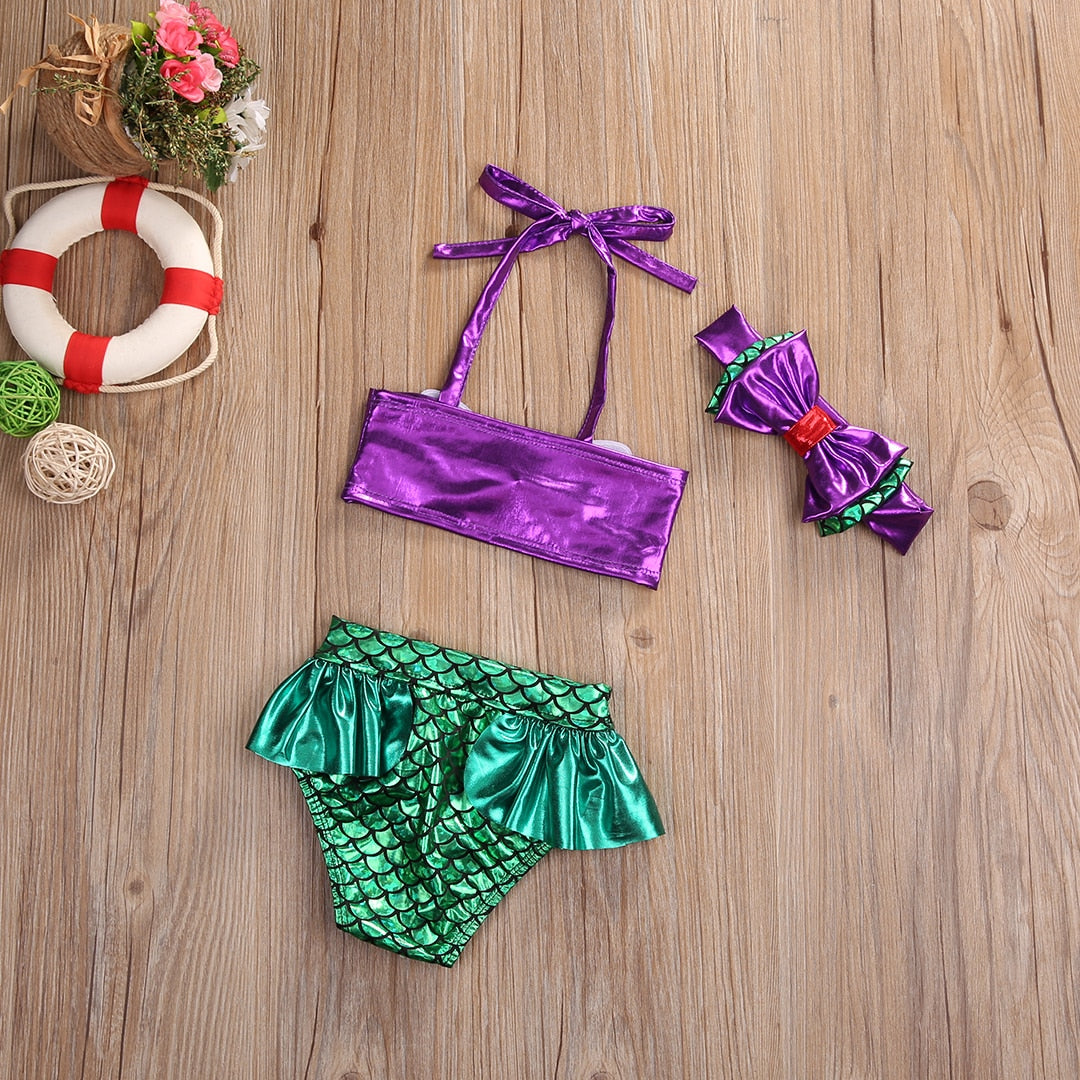 Little Mermaid Bikinis Set
