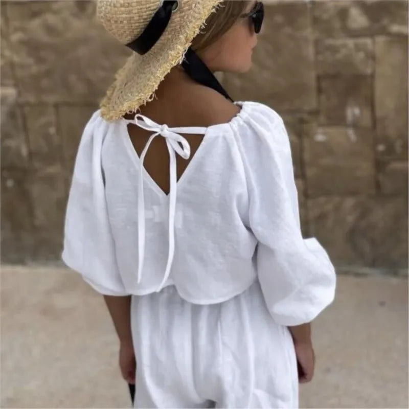 Linen Cotton Set Shirt and Pants