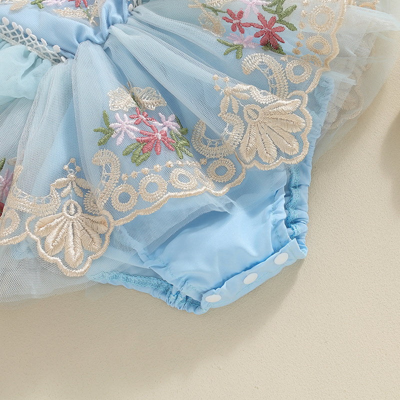 Newborn Princess Tulle Jumpsuit