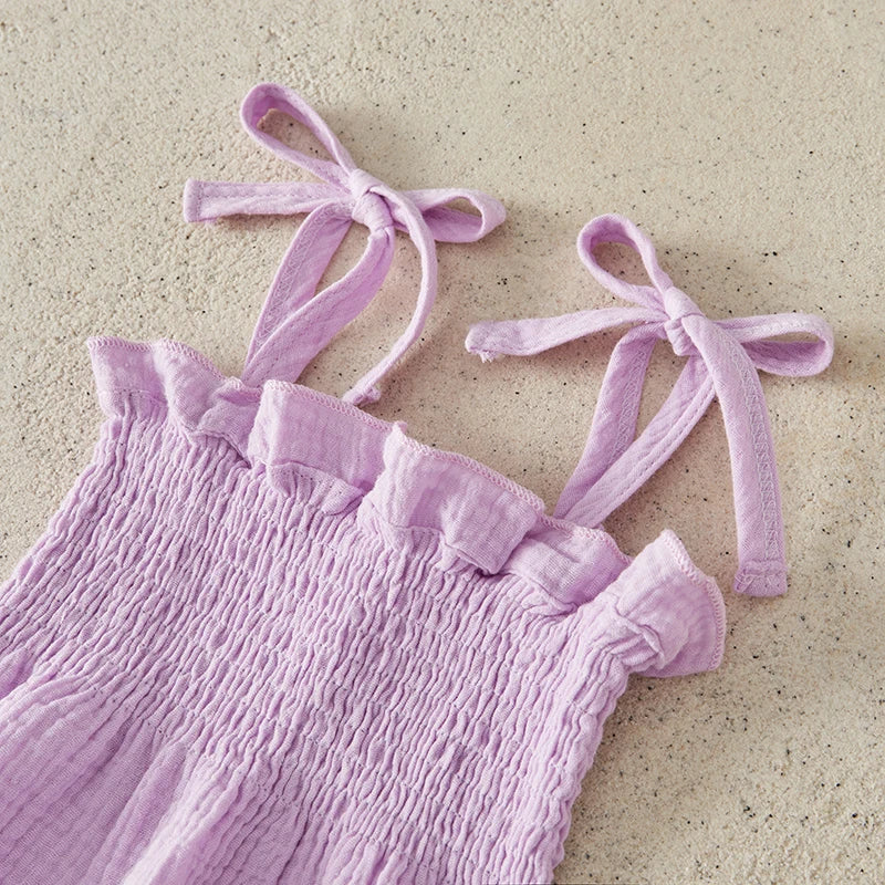 Summer Girls 2Pcs Outfits Sleeveless Camisole and Elastic Pants