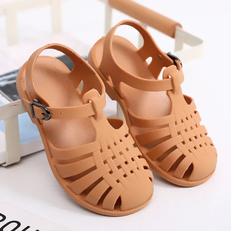 Gladiator Sandals Non-slip Jelly Shoes
