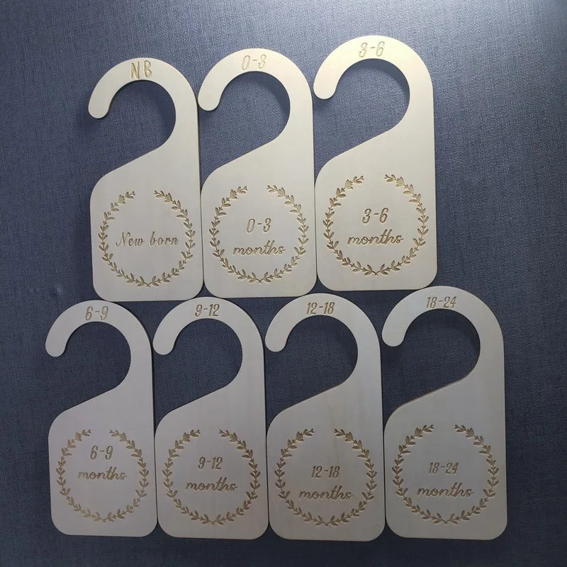 7Pc/Set Newborn Closet Dividers