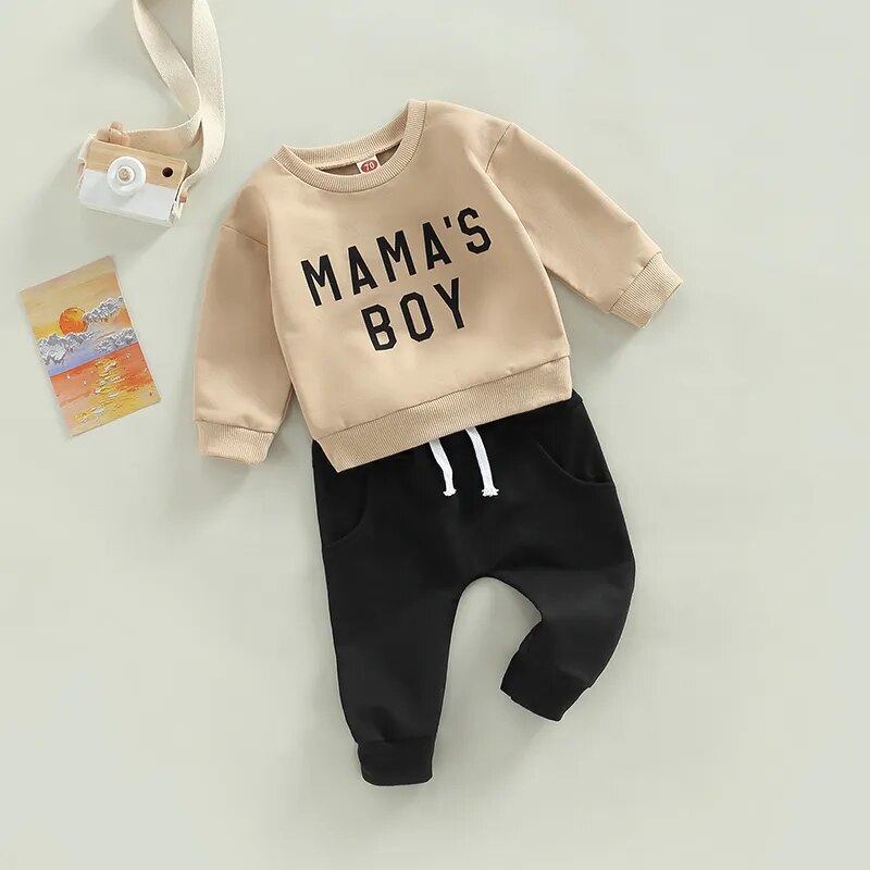 Mama's Baby Boy 2 pieces set