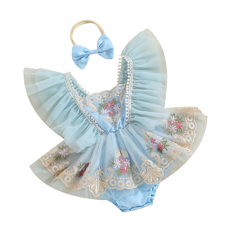 Newborn Princess Tulle Jumpsuit