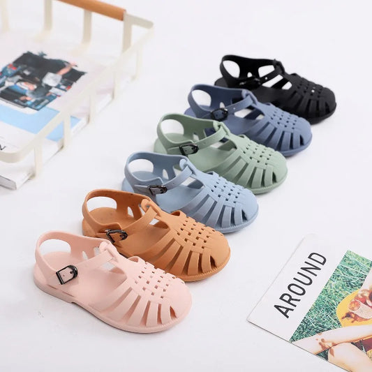 Gladiator Sandals Non-slip Jelly Shoes