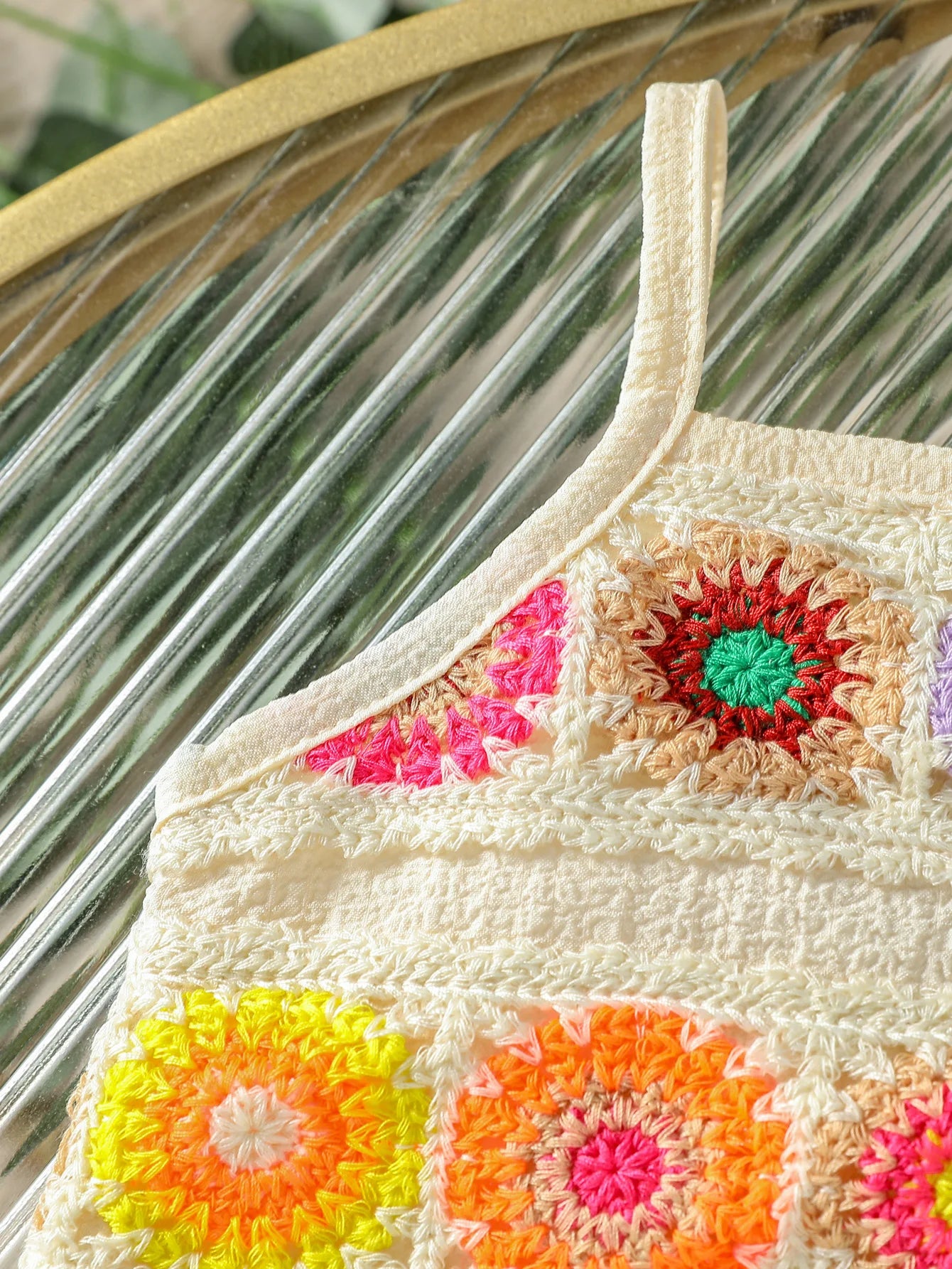 Baby Girl Floral Camisole & Jeans Shorts