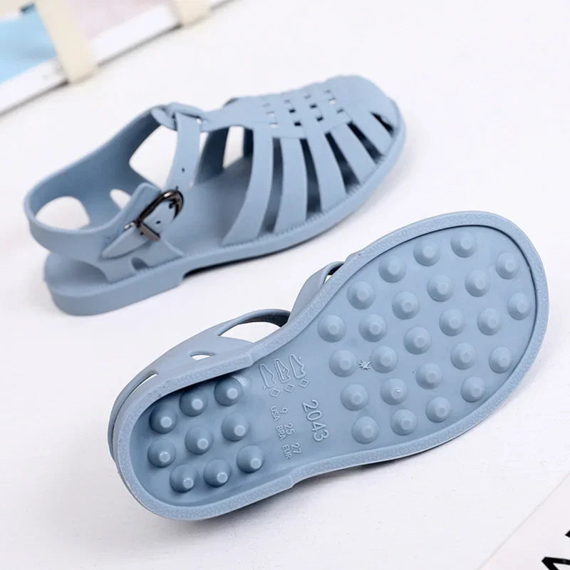 Gladiator Sandals Non-slip Jelly Shoes