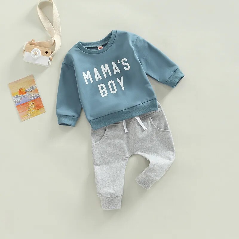 Mama's Baby Boy 2 pieces set
