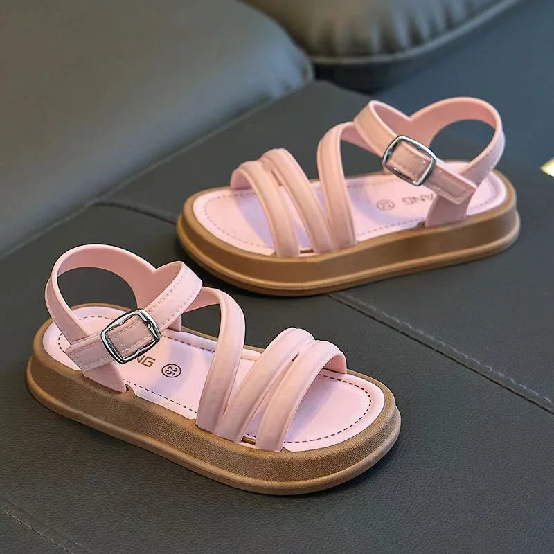 Open Toe Breathable Lightweight Sandals for Girls